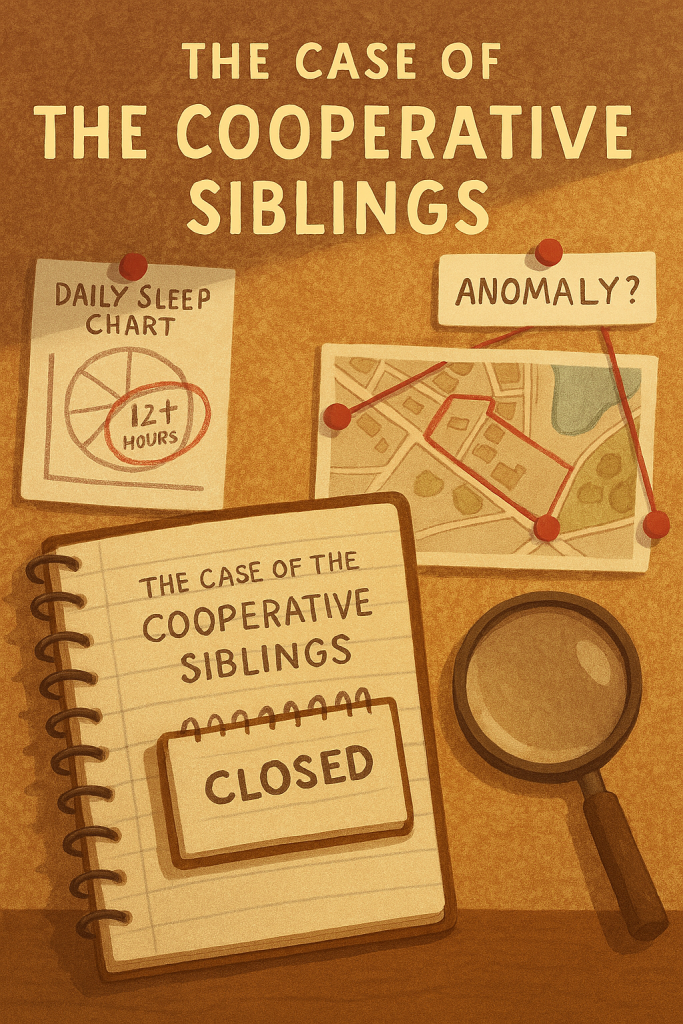 The Case of the Cooperative Siblings